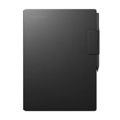 Image of reMarkable Paper Pro Premium Leather Book Folio for Your 11.8&#039;&#039; Tablet Black