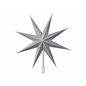 Image of Broste Copenhagen Top Star 70080391 Christmas Tree Topper Paper 30 cm