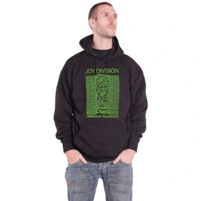 Image of Joy Division Unknown Pleasures Pullover Hoodie XL