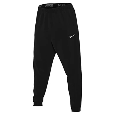Image of Nike Performance M NK DRY PANT Taper FLC Tracksuit bottoms, Men&#039;s, Size: Medium, Black/white