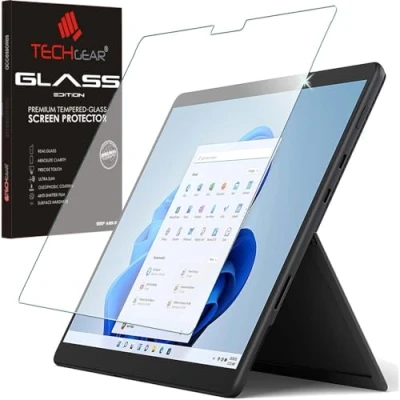 Image of TECHGEAR Anti Glare Glass Screen Protector for Microsoft Surface Pro 11 / 10 9 MATTE Edition Genuine Tempered Guard Cover