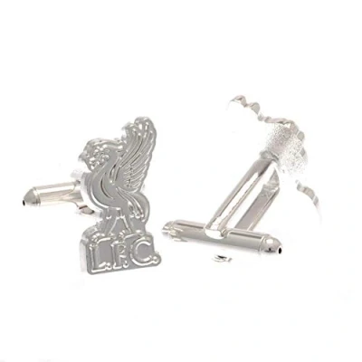 Image of Liverpool Fc Silver Plated Formed Cufflinks LB In Gift Box
