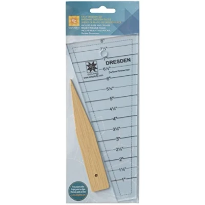 Image of Simplicity Ez Quilting Tools Easy Dresden Quilt Tool Set,10 x 3.5 0.13