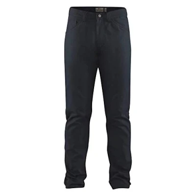 Image of Fjallraven Men&#039;s Greenland Canvas Jeans M Sport Trousers, Blue, 46 UK