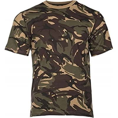 Image of Mil Tec British T Shirt Camo L