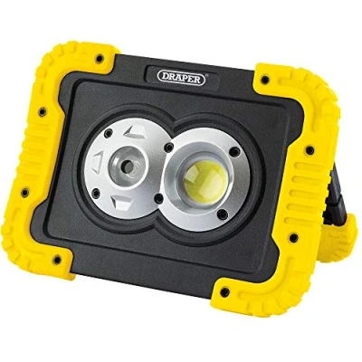 Image of Draper COB LED Rechargeable Worklight, 10W, 750 Lumens