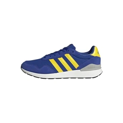 Image of adidas Men&#039;s Run 60s 4.0 Shoes, semi Lucid Blue/Yellow/Grey Two, 7 UK