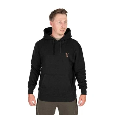 Image of Fox Collection Hoody Black Orange XL Fishing jumper