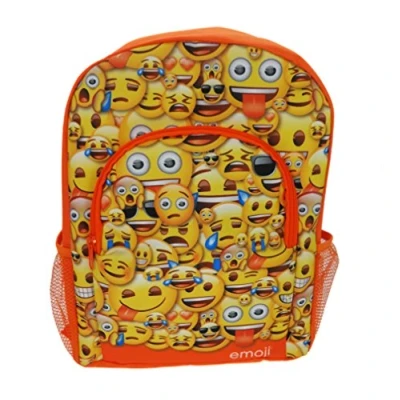 Image of Emojis Sports Children&#039;s Backpack, 36 cm, 11.5 Liters, Red EMOJI001002