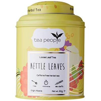 Image of Tea People Nettle Leaves 60 g Loose in Tin Caddy