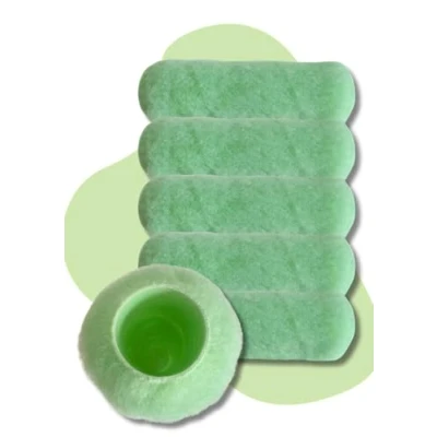 Image of ARROWORTHY Paint Mate 5 Pack 3/4&quot; Nap Roller Sleeves for Rough Surfaces Note: USE with Frame ONLY