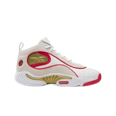 Image of Reebok Unisex Answer III Basketball Shoes, White/VINTAGECHALK/VECTORRED, 17 UK