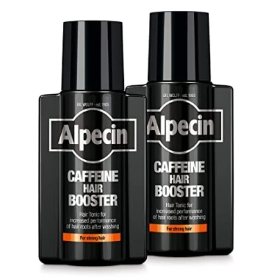 Image of Alpecin Caffeine Hair Booster with new Fragrance 2x 200ml Against Thinning Natural Growth for Men Energizer Strong Care Made in Germany
