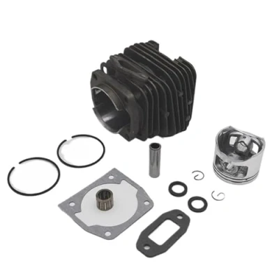 Image of 43mm 45mm 45.2mm Chainsaw Cylinder Piston Kit 4500 5200 5800 45cc 52cc 58cc Chinese Gasoline Spare Parts Piston(5800 45.2MM)