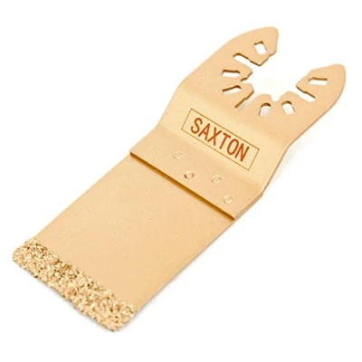 Image of Saxton 35mm Carbide End Cut Blade Dewalt Wolf Stanley Worx Oscillating Multitools