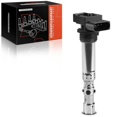 Image of Frankberg 1x Ignition coil Compatible with Fabia I 6Y2 6Y3 6Y5 2001 2007 II 542 545 2006 2014 Ibiza III 6L1 2008 Fox Hatchback Polo Replace# 03D905105A