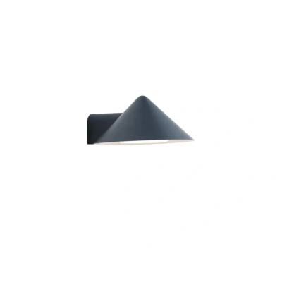Image of FRANDSEN LED wall lamp Grasp, petrol, width 15 cm, metal