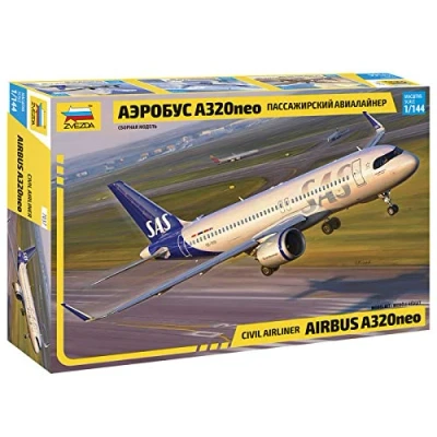 Image of Zvezda 1:444 Airbus A 320 Neo Model Kit