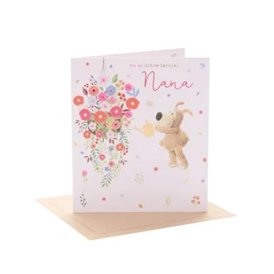 Image of Boofle Birthday Card for Nan Cute Design
