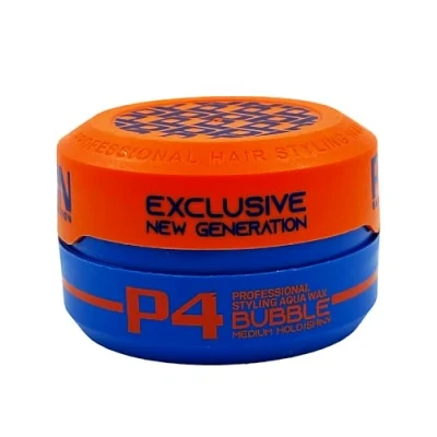 Image of Pion Professional Hair Styling Wax Series 150ml Long Lasting Hold, Texture and Volume, Daily Use, For All Types (150ml (Pack of 1), P4 Bubble)