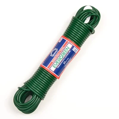 Image of Everlasto &#039;Evergreen&#039; Premium Quality PVC Clothesline Washing Line 4.8mm X 20M