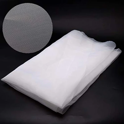 Image of Silk Screen Printing Mesh,110 Mesh 43t White Fabric for Print (3yds Length x 50&quot; Wide)