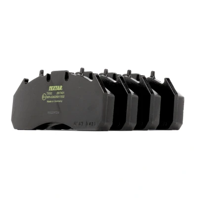 Image of 20526568, 20560412, 20568711, 20568714, 21352570 Brake pad set TEXTAR 2917401 prepared for wear indicator