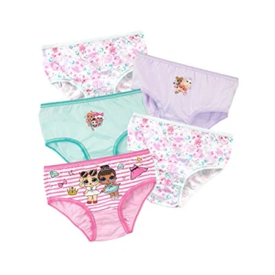 Image of L.O.L. Surprise! Girls Underwear Pack of 5 Multicoloured 10 11 Years