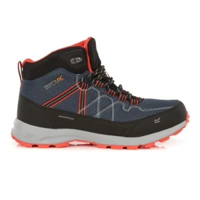 Image of Regatta Mens Samaris Lite MoonltDn/Org EU42/UK8 Blue