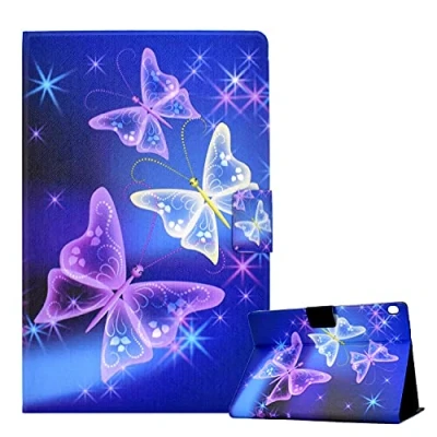 Image of CXTcase Case for Lenovo Tab M10(TB X505L TB X505F X605L X605F) / P10(TB X705F), M10 10.1 2018 Tablet with Stand Function Protective 2018, Purple Butterfly