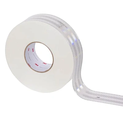 Image of 3M Diamond Grade 983 10 DR 1230 4004 7 Contour Marking Reflective Tape White (Reflective) 50 m
