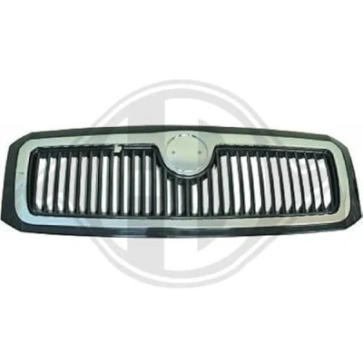 Image of 6Y0853661, 6Y0853661739, 6Y0853668, 6Y085366801C, 6Y0853668B Radiator Grill DIEDERICHS 7805140 SKODA: Fabia I Hatchback