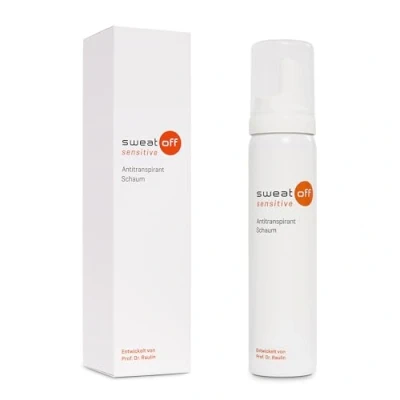 Image of Sweat Off Sensitive Antiperspirant Foam, Liquid, 75 ml Against Sweating Foam for Skin