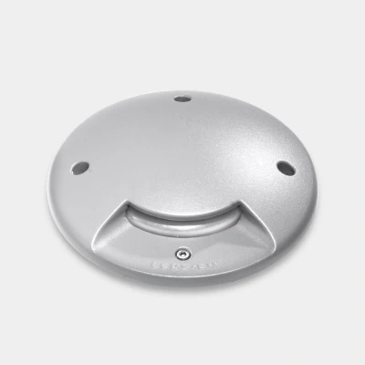 Image of Xena Outdoor Recessed Ground Light Grey, Matt IP65/IP67 E27