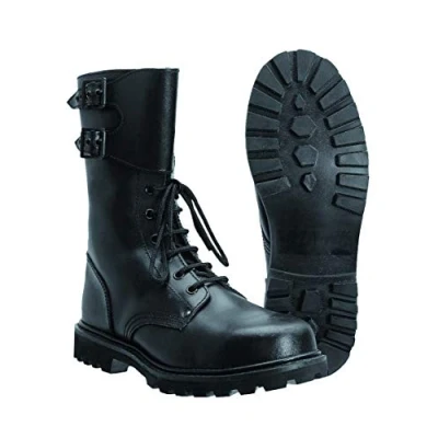 Image of Mil Tec French Army Rangers Leather Boots Size: 10
