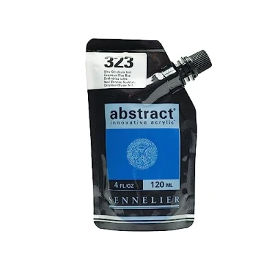 Image of Abstract Acrylic 120ml Cerulean Blue Hue