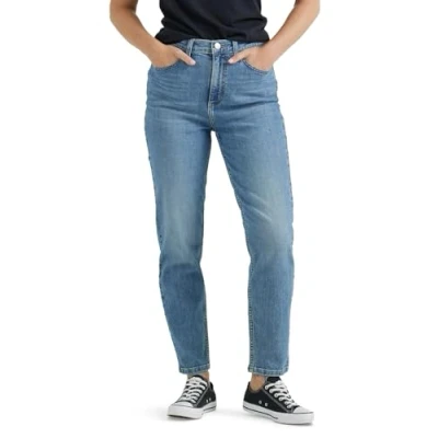 Image of Lee Women&#039;s High Rise Mom Jean, Glowing Review, 16 US