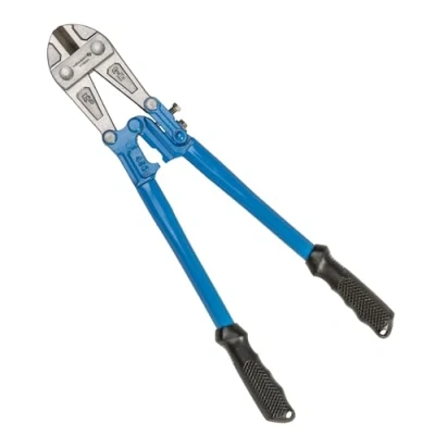 Image of HÖGERT TECHNIK Bolt Cutter Rod Shears 450 mm Professional Compact Scissors Extra Hardened Cutting Edges High Quality Chrome Molybdenum Steel