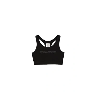 Image of Champion Ctech BRA Medium support sports bra, Women&#039;s, Size: Small, Black