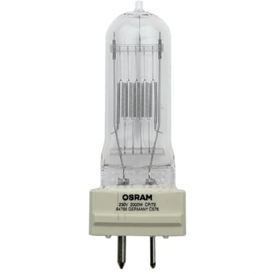 Image of OSRAM 64788 CP/72 FTM 2000W 230V, halogen lamp, studio lamps for Studio, Film and TV production