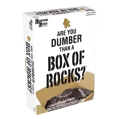 Image of Are You Dumber than a Box of Rocks Trivia Game