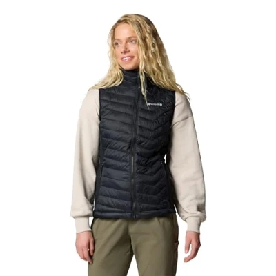 Image of Columbia Powder PASS Hybrid VEST Waistcoat, Women&#039;s, Size: Small, Black
