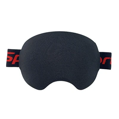 Image of KOSTOO Lycra Protective Goggle Cover, Ski Cover Sleeve, Keep Your Lenses Clean and Scratch, Gifts for Lovers (Black)
