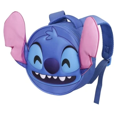 Image of Disney Lilo and Stitch Send Emoji Backpack, Blue, 22 x cm, Capacity 4 L
