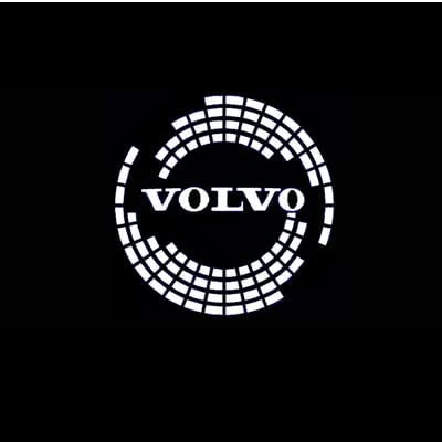Image of ALINZO 2pcs Car Door Welcome Emblem Light, Logo Projector Lamp, Indicators Styling Parts, Decoration Accessories, For Volvo XC40 XC60 XC90 S60 S90 V60 V40,d