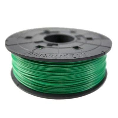 Image of XYZ Printing RF10XXEU05J ABS Plastic Filament Cartridge, 1.75 mm, 600 g, Green