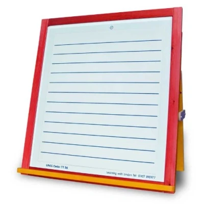 Image of Lines Overlay Large semi Rigid Plastic Sheet for use with drywipe Markers.