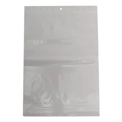 Image of 1000 9 x 12.75 Grip seal bags 200g Plastic Zip Lock, A4 size