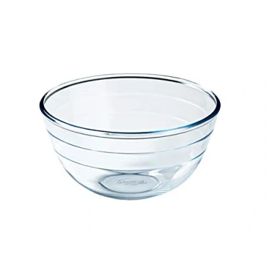 Image of Arcuisine Borosilicate Glass Mixing Bowl (9.5 Inch 101 oz.) by International Cookware