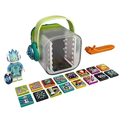 Image of LEGO VIDIYO Alien DJ Beatbox 43104 Building Kit with Minifigure; Creative Kids Will Love Producing Music Videos Full of Songs, Dance Moves and Special Effects, New 2021 (73 Pieces)